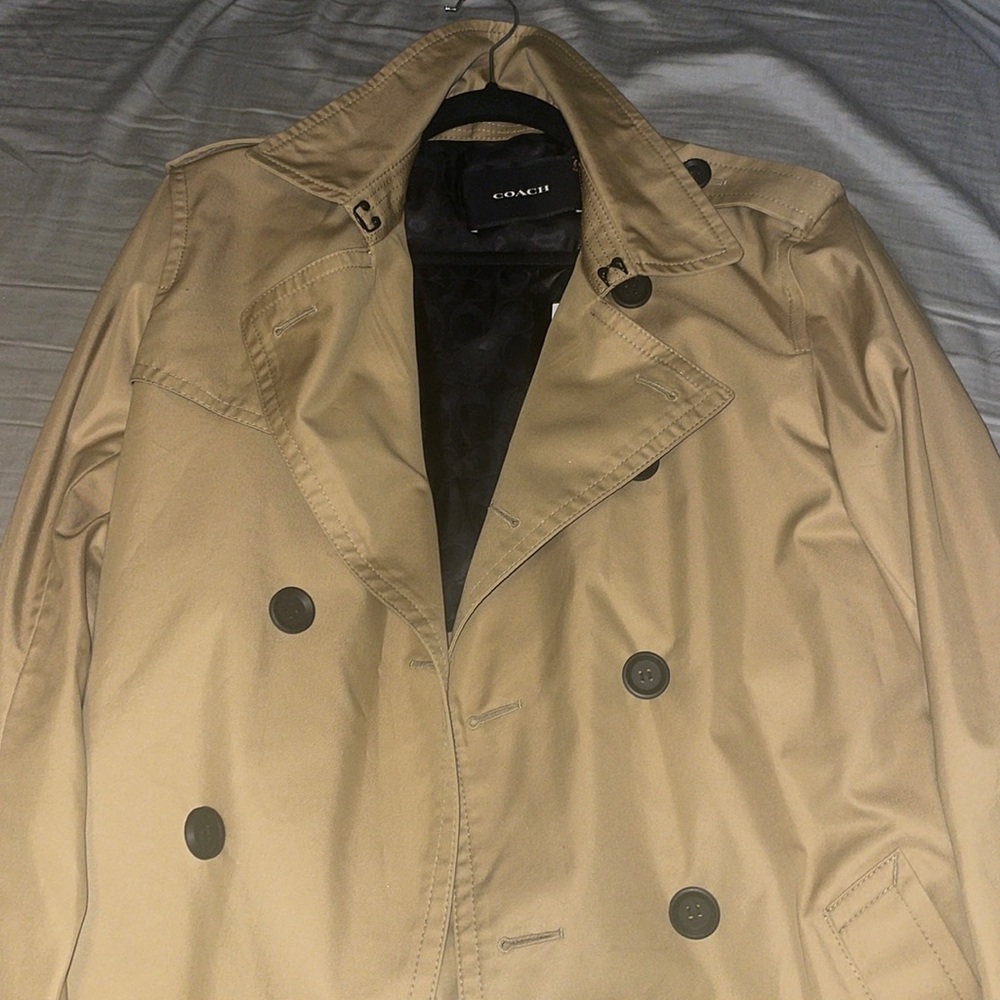 Coach Mens Trench Coat